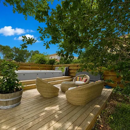 Avec Jacuzzi, Jardin - 6 Pers. - Fr-1-379-189 スーストン